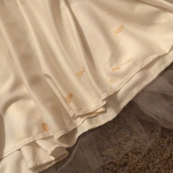 Strapless sequins tulle dress - Picture 6 of 8